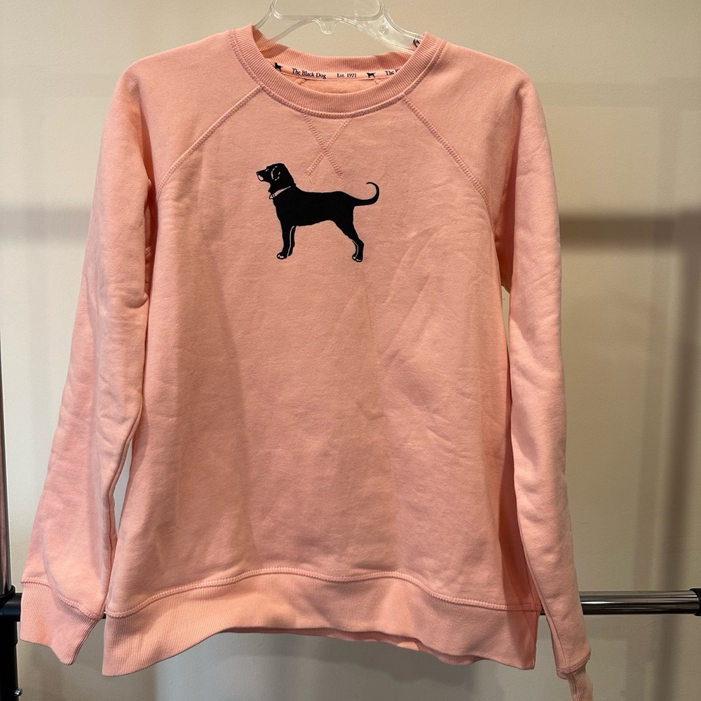 The Black Dog pink sweatshirt size M